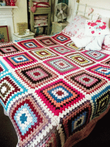 Best Large Granny Square Blanket Pattern Sample Image