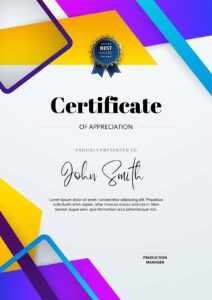 certification-list-company-presentation-template