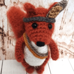 Crochet Pattern Squirrel Carcass Pattern Example Image