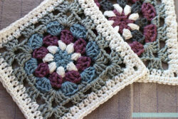 Free Basic Double Crochet Granny Square Pattern Example Image