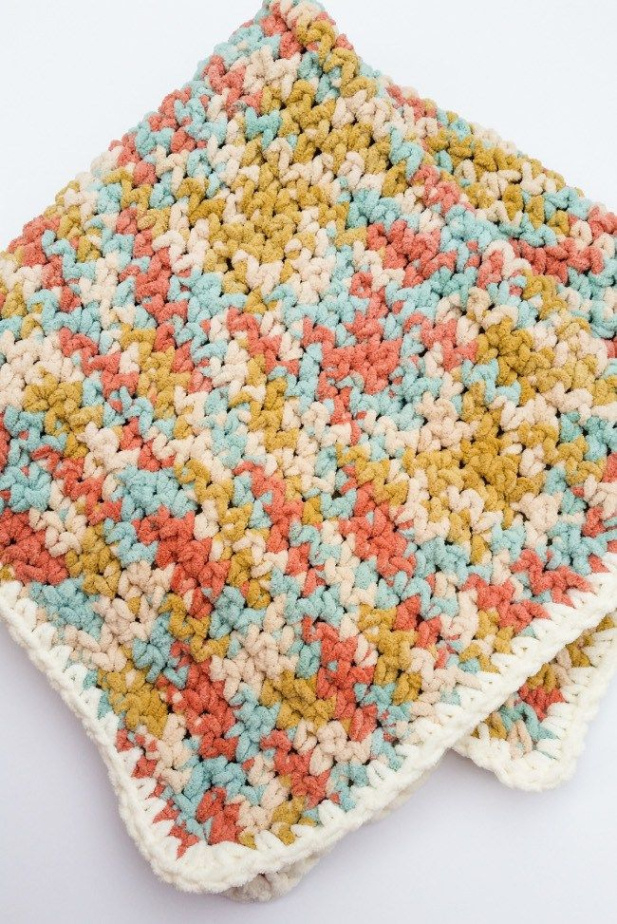 Free Bernat Blanket Yarn Baby Blanket Pattern Example