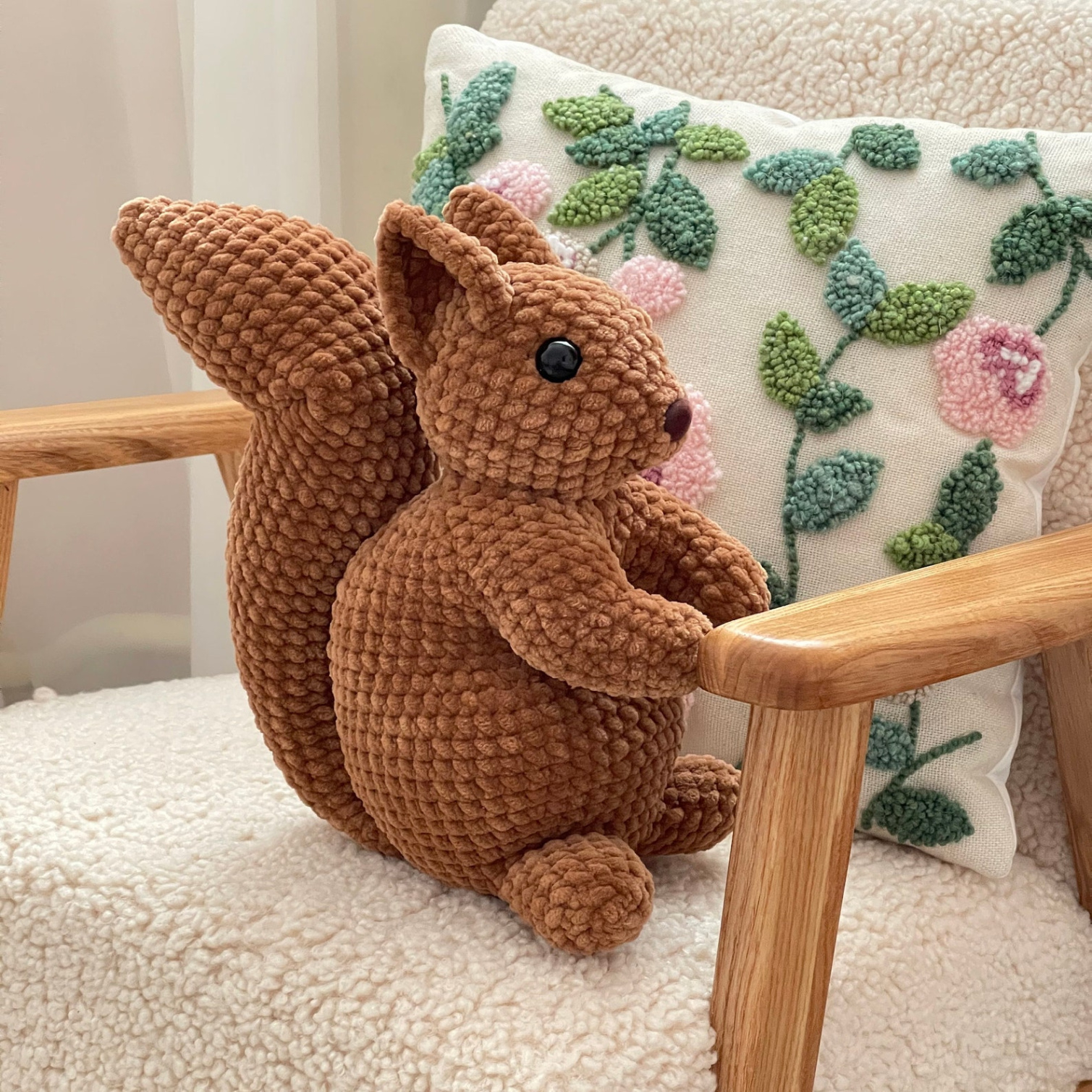 Free Crochet Pattern Squirrel Carcass Pattern Example Image