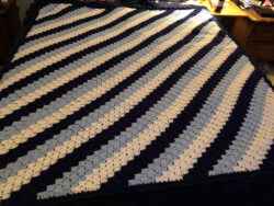 Free Knit Queen Size Blanket Pattern Example