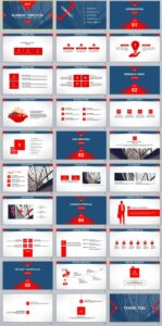 red-and-blue-presentation-template