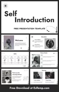 Self Introduction PowerPoint Presentation Template self-introduction-powerpoint-presentation-template