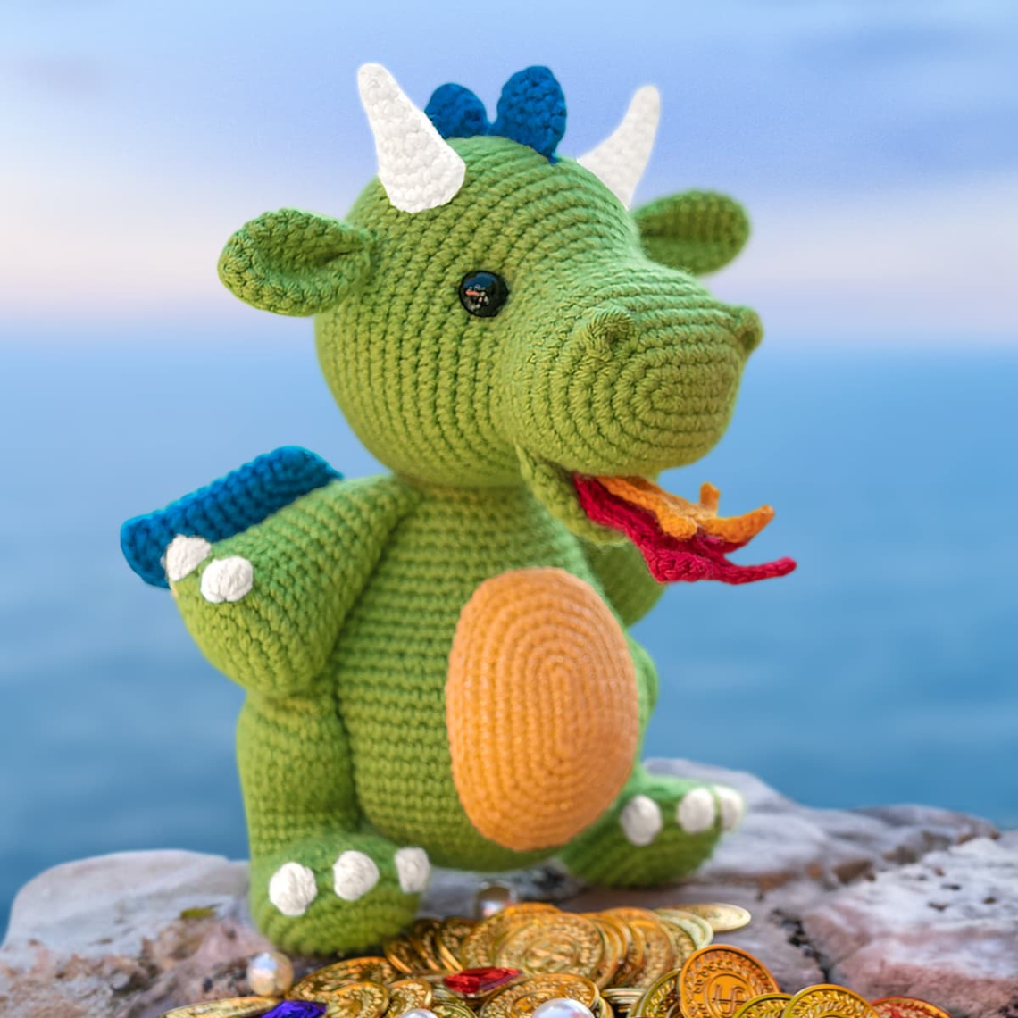 Crochet Pattern For A Dragon Sample Pdf