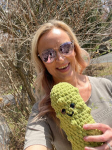 Emotional Support Pickle Crochet Pattern Sample Pdf