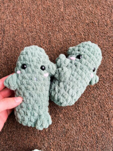 Free Emotional Support Pickle Crochet Pattern Inspiration Image