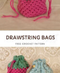 Free Flat Bottom Drawstring Bag Crochet Pattern Sample