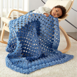 Rectangle Granny Square Blanket Pattern Ideas Image