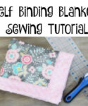 Self Binding Baby Blanket Pattern Ideas Picture