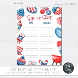 4th-of-july-potluck-sign-up-sheet-template