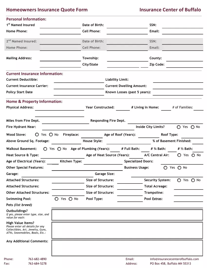 Auto and Home Insurance Quote Sheet Template Auto and Home Insurance Quote Sheet Template