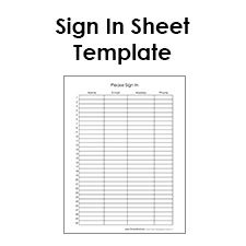 career-fair-sign-in-sheet-template