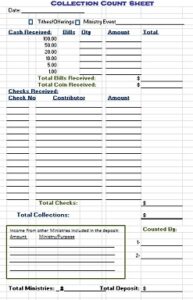 church-offering-count-sheet-template