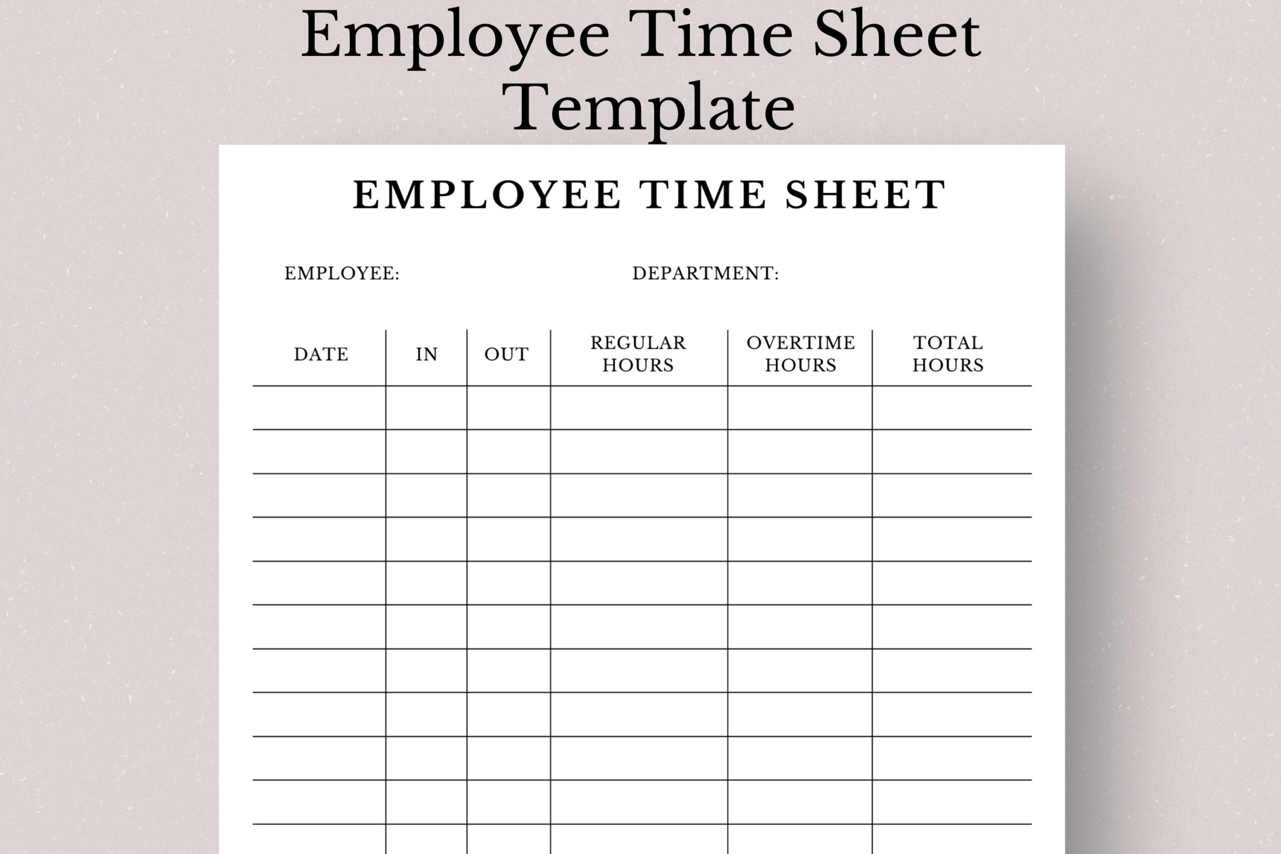 Clock In And Out Sheet Template Clock In And Out Sheet Template