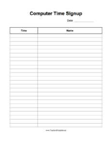 computer-lab-sign-up-sheet-template