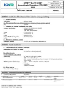 coshh-safety-data-sheet-template