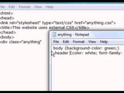 css-external-style-sheet-template