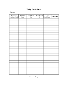 daily-close-out-sheet-template