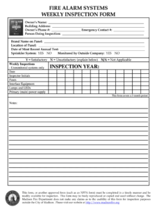 fire-alarm-test-sheet-template