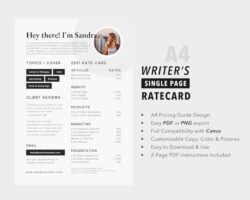 freelance-writer-rate-sheet-template