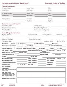 homeowners-insurance-quote-sheet-template