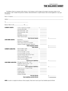 interim-ytd-balance-sheet-template