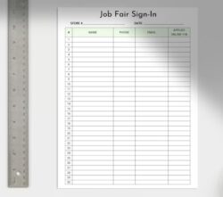 job-fair-sign-in-sheet-template