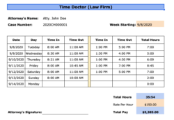 law-firm-time-sheet-template