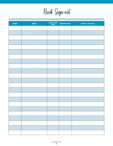 library-sign-in-sheet-template