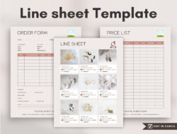 line-sheet-order-form-template