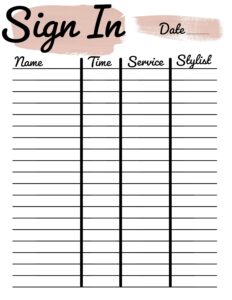 nail-salon-sign-in-sheet-template
