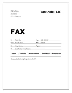 Office Fax Cover Sheet Template office-fax-cover-sheet-template