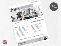 open-house-feature-sheet-template