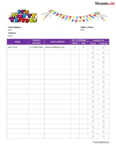 Party Sign In Sheet Template party-sign-in-sheet-template
