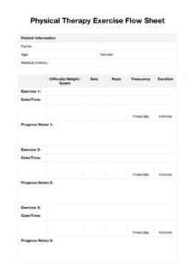 physical-therapy-flow-sheet-template