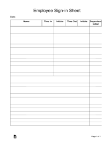 Printable Employee Sign In Sheet Template printable-employee-sign-in-sheet-template