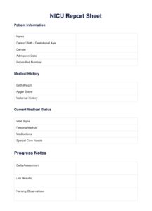 printable-nicu-report-sheet-template