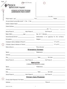 sample-client-face-sheet-template