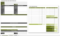 sample-construction-bid-sheet-template