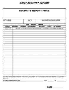 security-guard-log-sheet-template