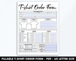 t-shirt-order-sheet-template