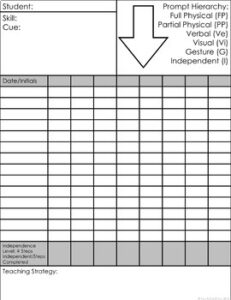 task-analysis-data-sheet-template