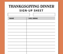 thanksgiving-dinner-sign-up-sheet-template