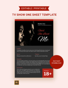 TV Show One Sheet Template tv-show-one-sheet-template