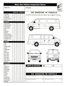 van-damage-check-sheet-template