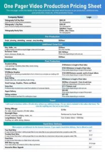 video-production-rate-sheet-template