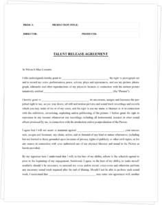 actor-liability-waiver-template