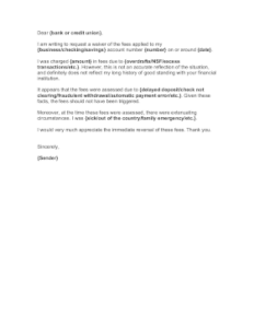 bank-waiver-letter-template